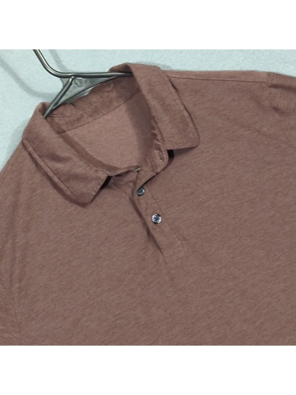 Vuori Shirt Men's S Burgundy Strato Tech Polo Soft Performance Stretch